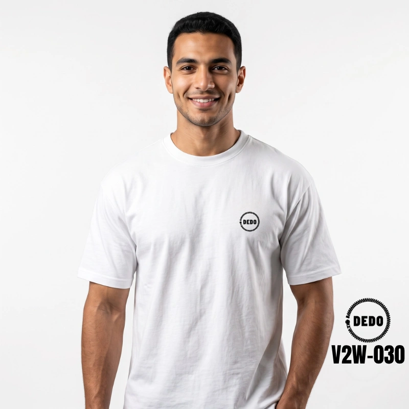 Cyber Melting Skull Graphic 100% Cotton Oversized T-Shirt by DEDO