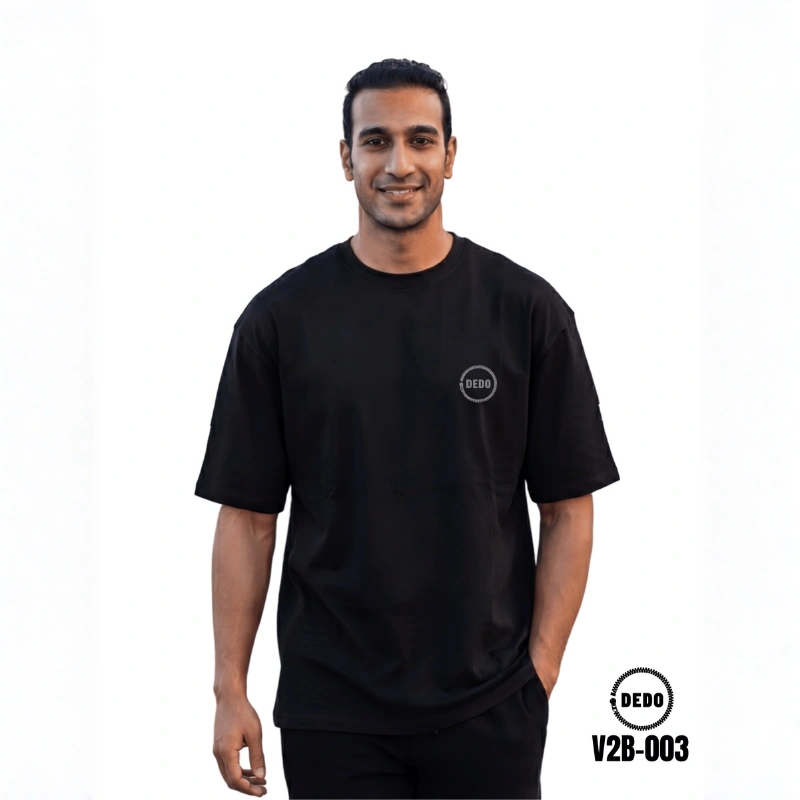 Ancient Warriors Vase Graphic 100% Cotton Oversized T-Shirt by DEDO